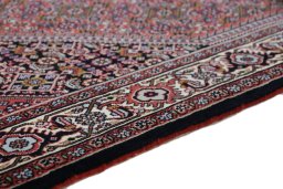 Central medallion detail of New Bijar rug from Iran / Persia