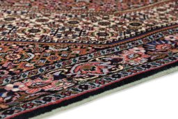 Central medallion detail of New Bijar rug from Iran / Persia