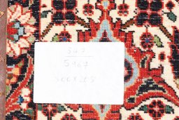 Central medallion detail of New Bijar rug from Iran / Persia