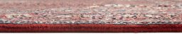 Close-up detail of New Bijar rug from Iran / Persia showing Wool weave
