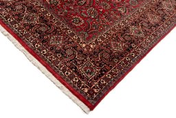 Central medallion detail of New Bijar rug from Iran / Persia