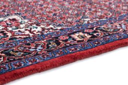 Central medallion detail of New Bijar rug from Iran / Persia