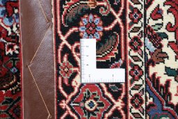 Full view of New Bijar rug from Iran / Persia, 190 × 112 cm in Multi Color tones