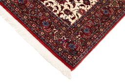 Central medallion detail of New Bijar rug from Iran / Persia