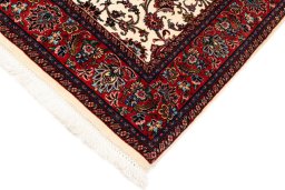 Central medallion detail of New Bijar rug from Iran / Persia