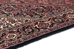 Central medallion detail of New Bijar rug from Iran / Persia