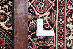 Full view of New Bijar rug from Iran / Persia, 174 × 111 cm in Multi Color tones