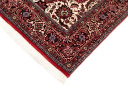 Central medallion detail of New Bijar rug from Iran / Persia