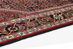Central medallion detail of New Bijar rug from Iran / Persia
