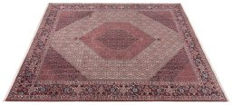 Central medallion detail of New Bijar rug from Iran / Persia