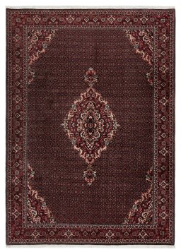 Full view of New Bijar rug from Iran / Persia, 360 × 260 cm in Blue tones