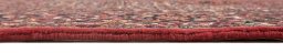 Close-up detail of New Bijar rug from Iran / Persia showing Wool weave