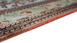 Central medallion detail of New Ghom rug from Iran / Persia