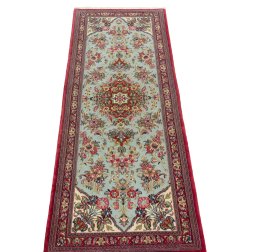 Surface texture of New Ghom rug with natural Cork and intricate pattern