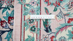 Full view of New Isfahan rug from China, 365 × 274 cm in Pink tones