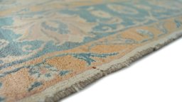 Central medallion detail of New Isfahan rug from Iran / Persia