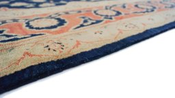 Central medallion detail of New Isfahan rug from Iran / Persia