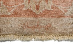 Central medallion detail of New Isfahan rug from Iran / Persia