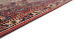 Central medallion detail of 1920s Isfahan rug from Iran / Persia
