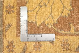 Full view of New Isfahan rug from Iran / Persia, 239 × 196 cm in Gray tones