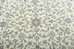 Central medallion detail of New Kashan rug from Iran / Persia