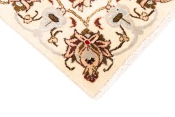 Central medallion detail of 2005s Kashmar rug from Iran / Persia