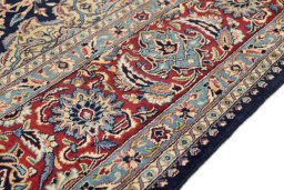 Central medallion detail of 1960s Kerman rug from Iran / Persia