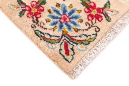 Central medallion detail of 2005s Kerman rug from Iran / Persia