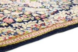 Central medallion detail of 1990s Kerman rug from Iran / Persia