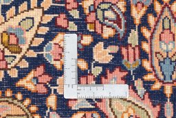 Central medallion detail of 1990s Kerman rug from Iran / Persia