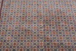 Surface texture of New Moud rug with natural Wool and intricate pattern