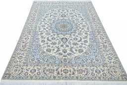 Surface texture of New Nain rug with natural Cork and intricate pattern