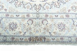Full view of New Nain rug from Iran / Persia, 300 × 205 cm in Beige tones