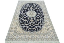 Surface texture of New Nain rug with natural Cork and intricate pattern