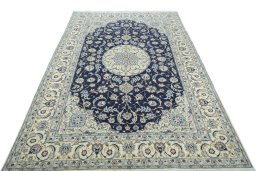 Surface texture of New Nain rug with natural Cork and intricate pattern