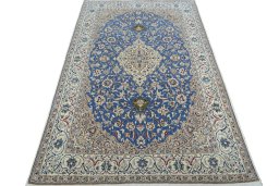 Surface texture of New Nain rug with natural Cork and intricate pattern