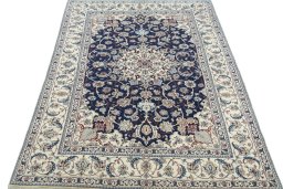 Surface texture of New Nain rug with natural Cork and intricate pattern