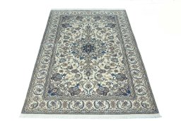 Surface texture of New Nain rug with natural Cork and intricate pattern