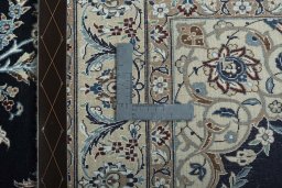 Surface texture of New Nain rug with natural Cork and intricate pattern