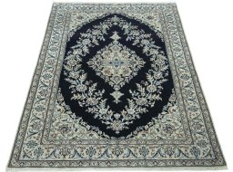 Surface texture of New Nain rug with natural Cork and intricate pattern