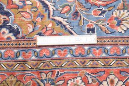 Full view of 2000s Sarough rug from Iran / Persia, 201 × 133 cm in Beige tones