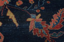 Central medallion detail of 1930s Sarough rug from Iran / Persia