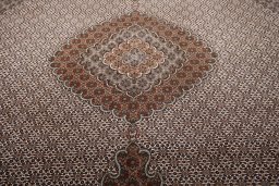 Central medallion detail of New Tabriz rug from Iran / Persia