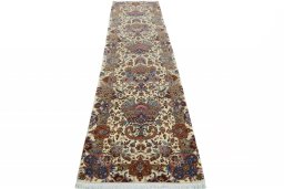 Surface texture of New Tabriz rug with natural Wool and intricate pattern