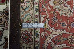 Central medallion detail of New Tabriz rug from Iran / Persia