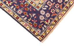 Central medallion detail of 1980s Tabriz rug from Iran / Persia