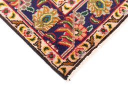 Central medallion detail of 1980s Tabriz rug from Iran / Persia