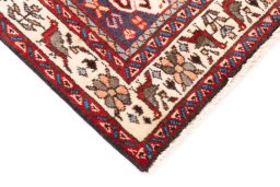 Central medallion detail of 1973s Tabriz rug from Iran / Persia