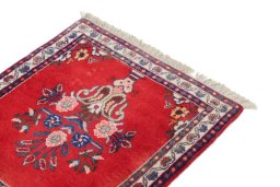 Surface texture of 1990s Tabriz rug with natural Wool and intricate pattern