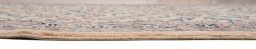 Close-up detail of New Nain 6La with Silk rug from Iran / Persia showing Wool weave